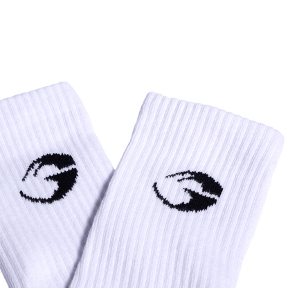 GASP Crew Socks 1-p White