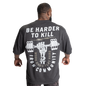 GASP Harder To Kill Iron Tee Dark Grey Melange