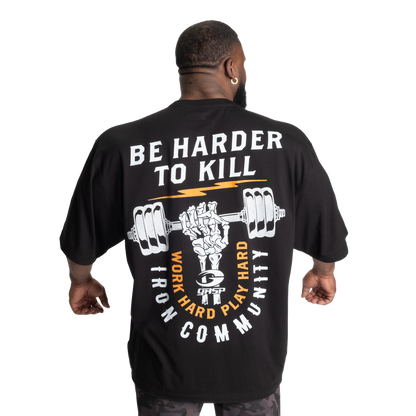 GASP Harder To Kill Iron Tee Black