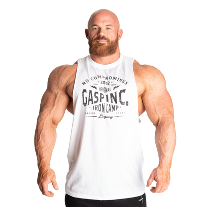 GASP Original Cut Out Tank White