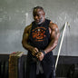 GASP Original Cut Out Tank Black/Flame
