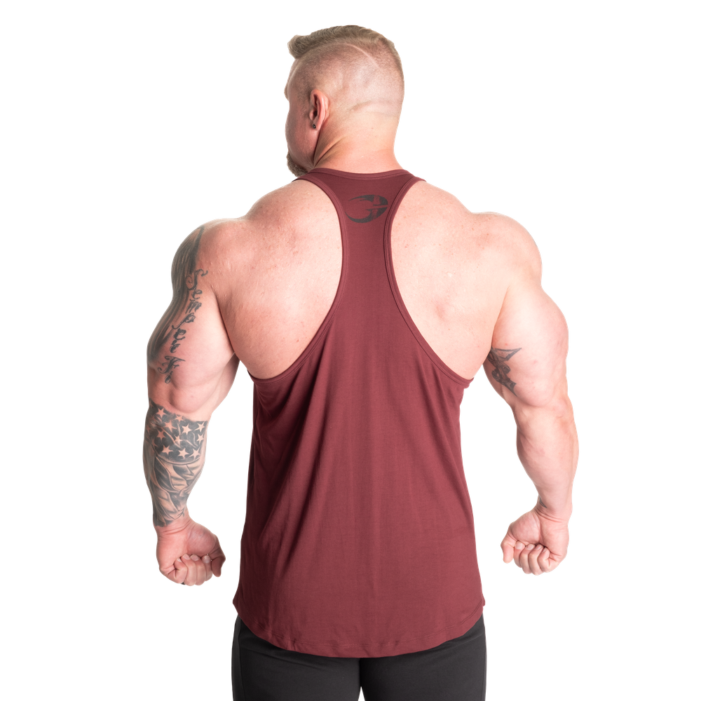GASP Essential T-Back Maroon