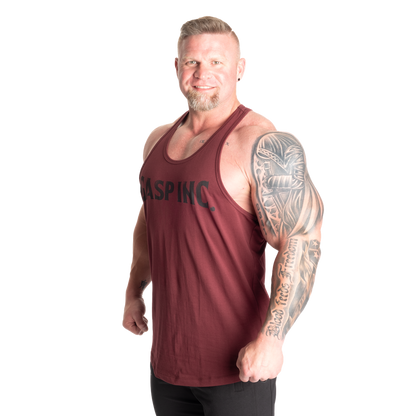 GASP Essential T-Back Maroon