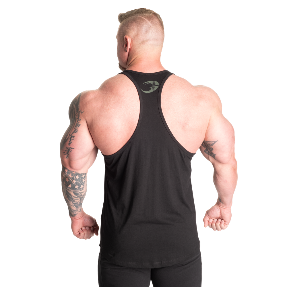GASP Essential T-Back Black/Green