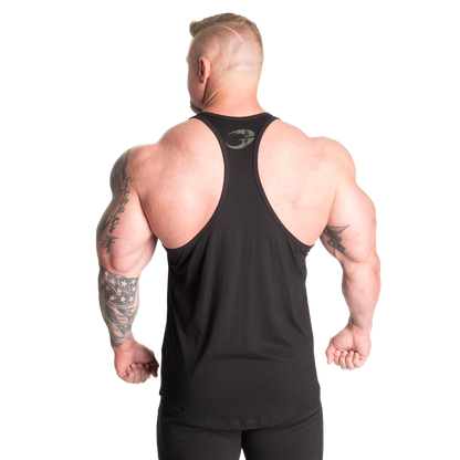 GASP Essential T-Back Black/Green