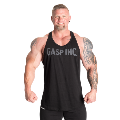 GASP Essential T-Back Black/Grey