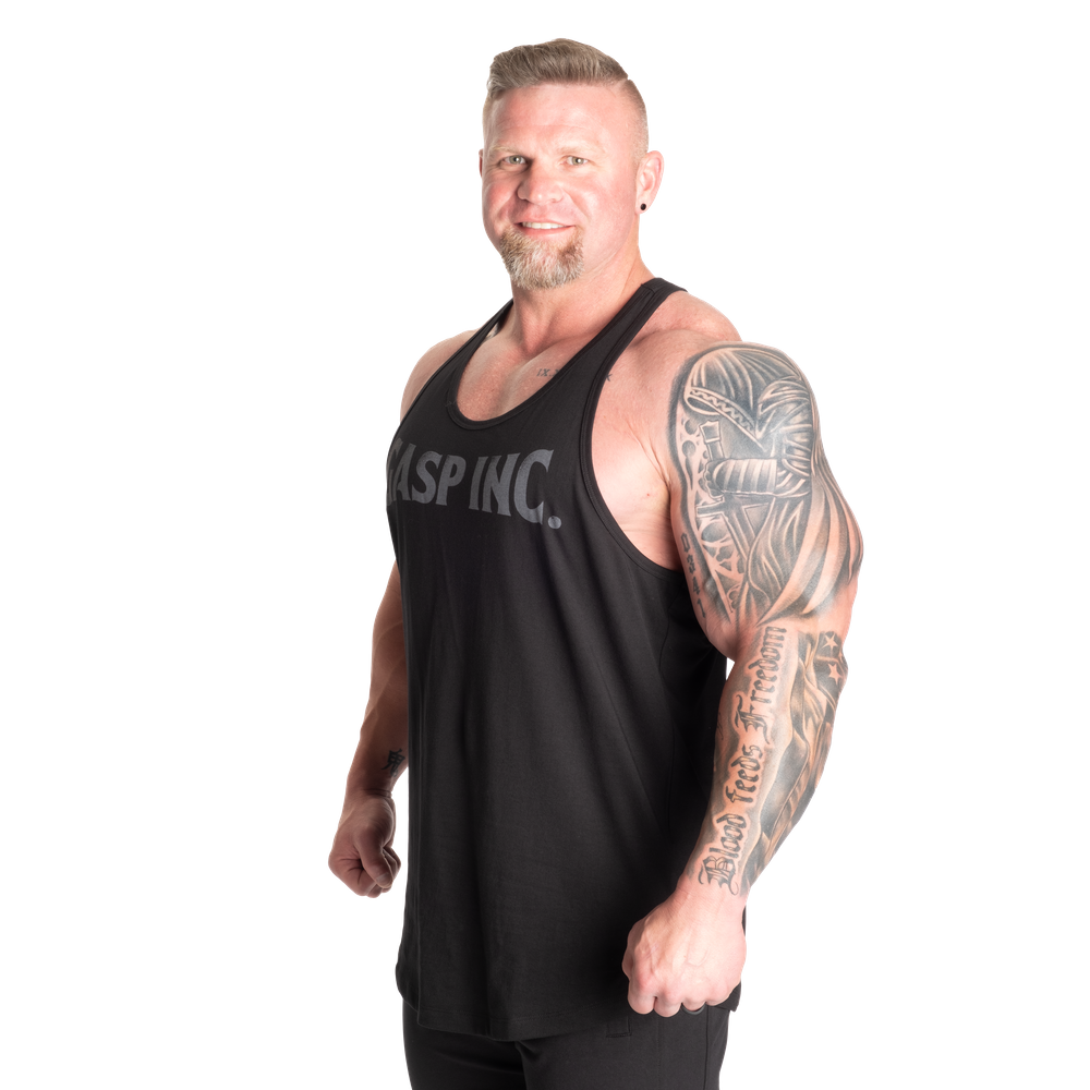 GASP Essential T-Back Black/Grey