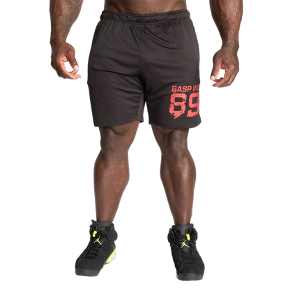 GASP 89 Dynamic Shorts 8" Black/Red