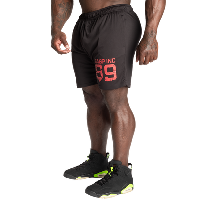 GASP 89 Dynamic Shorts 8" Black/Red