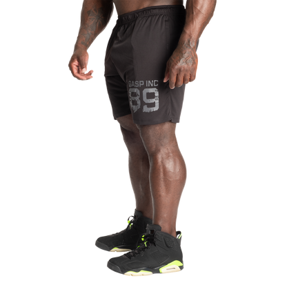 GASP 89 Dynamic Shorts 8" Black