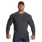 GASP Thermal Henley Washed Anthracite