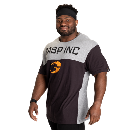 GASP Two Color Original Tee Black/Grey