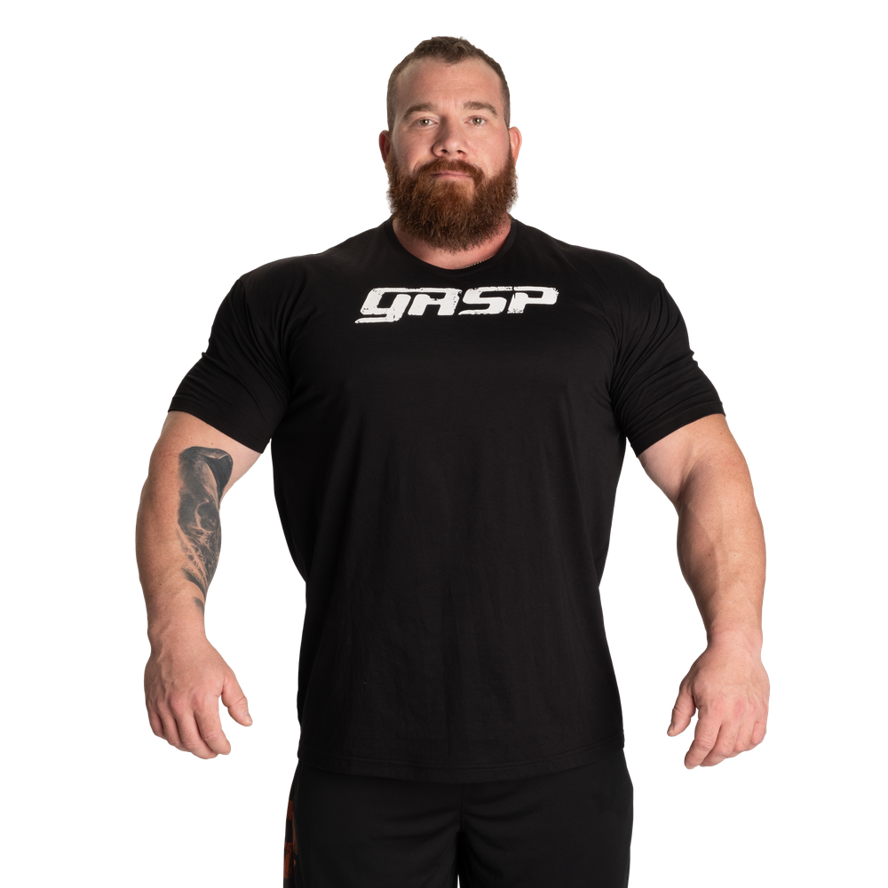 GASP Legacy gym tee Black/White