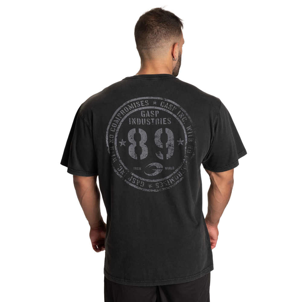 GASP 89 Original Tee Washed Black