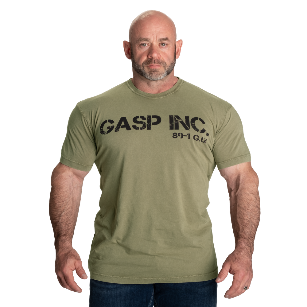GASP G.U.I Standard Tee Washed Green