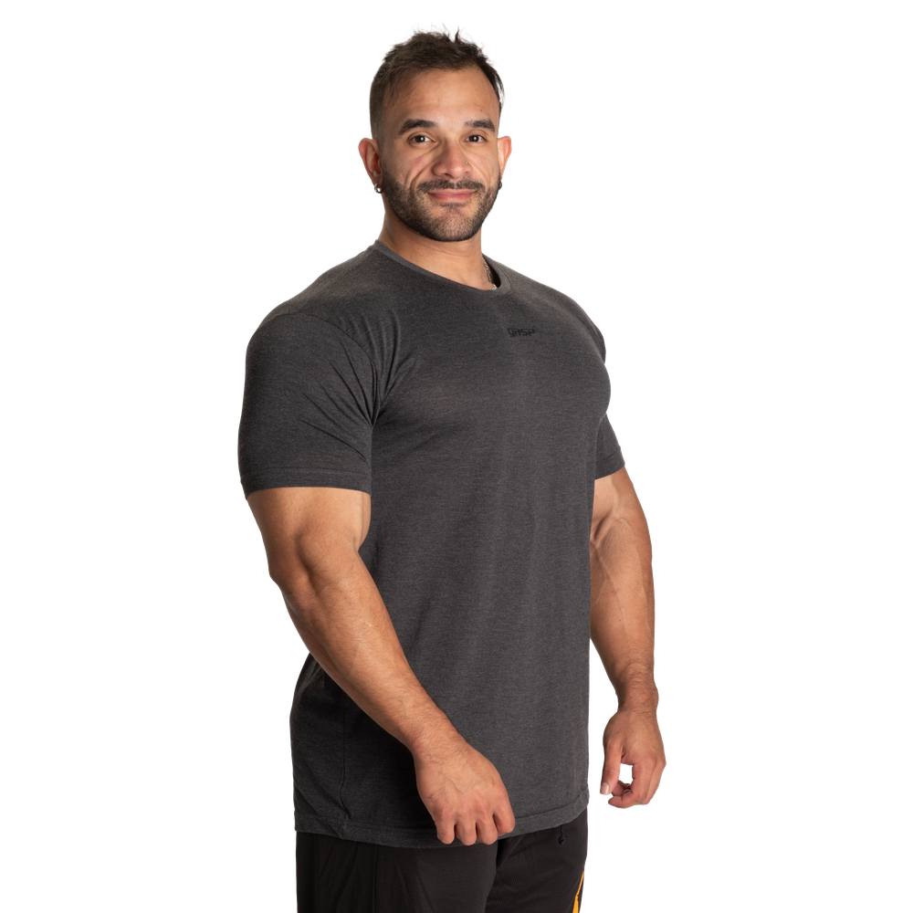GASP Standard Tee Dark Grey Melange