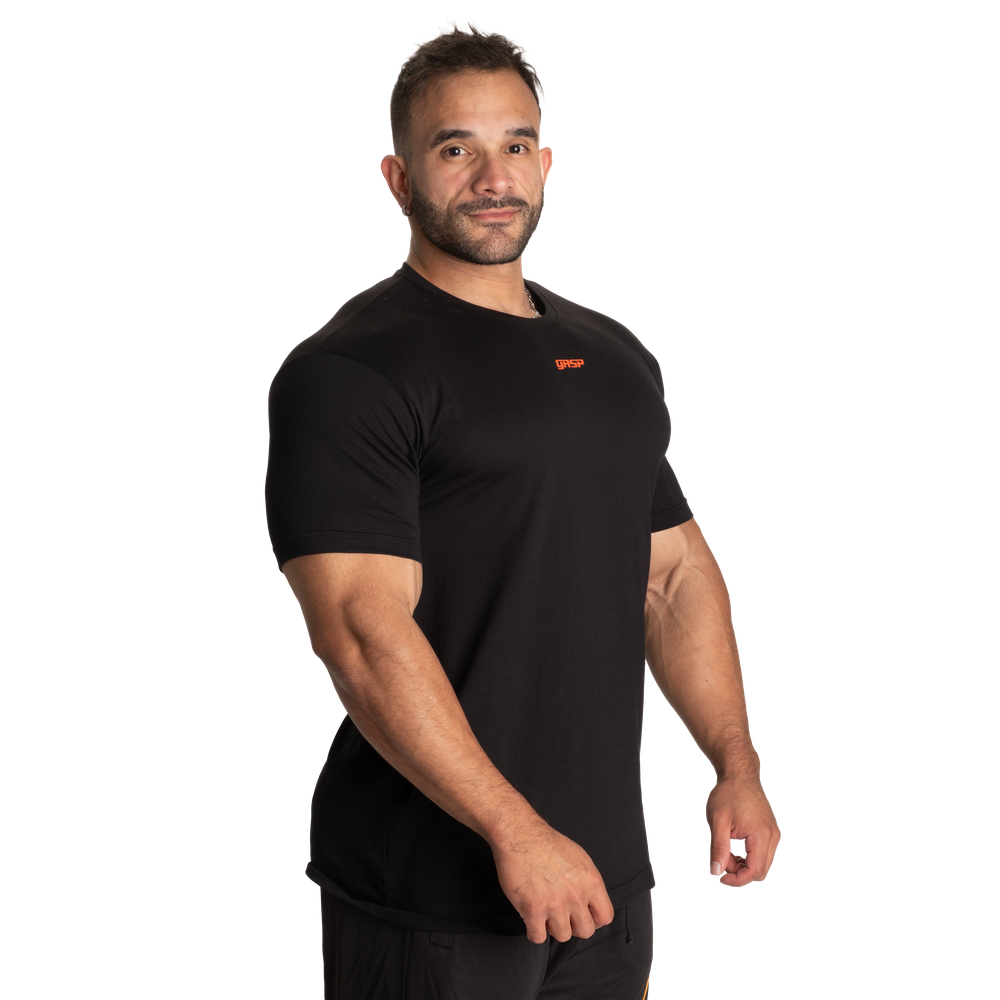 GASP Standard Tee Black/Flame