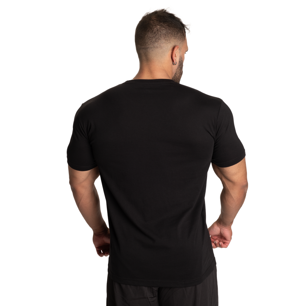 GASP Standard Tee Black/Red
