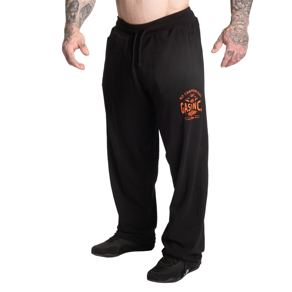 GASP Inc Sweatpants Black/Flame