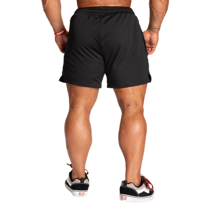 GASP R1 Mesh Shorts 4" Black/Red