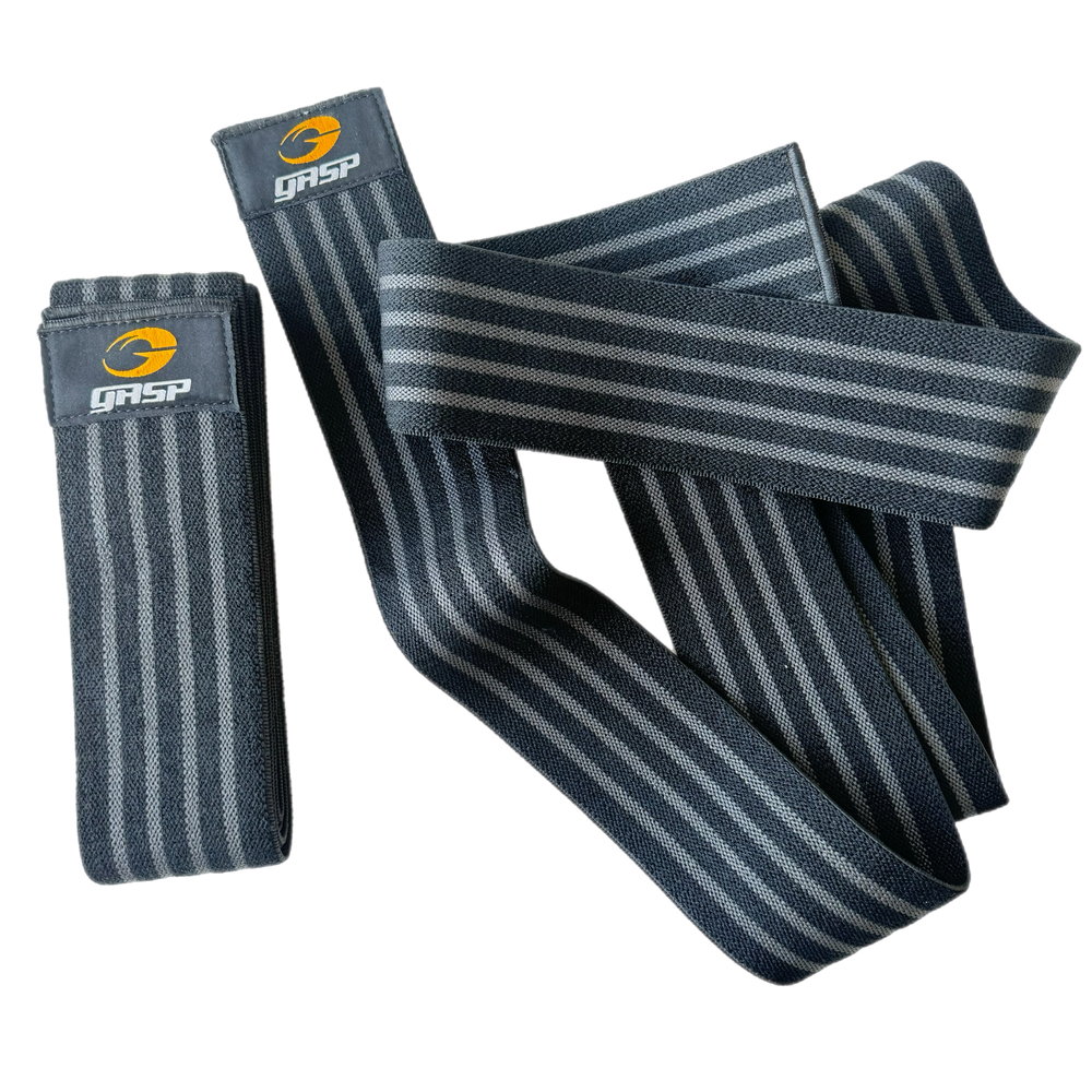 GASP Knee wraps Black/Grey