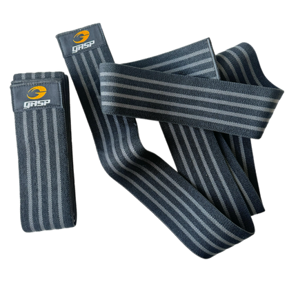 GASP Knee wraps Black/Grey
