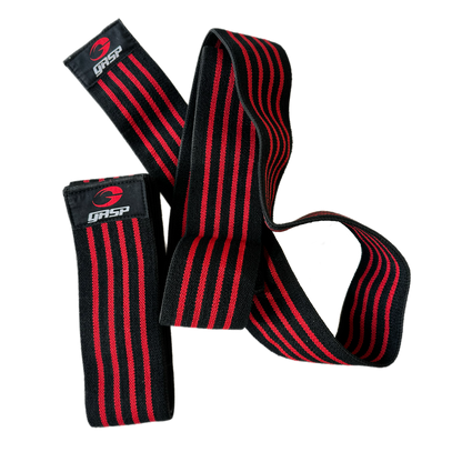 GASP Knee wraps Black/Red