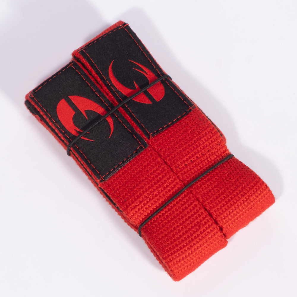 GASP Classic Lifting Straps Red