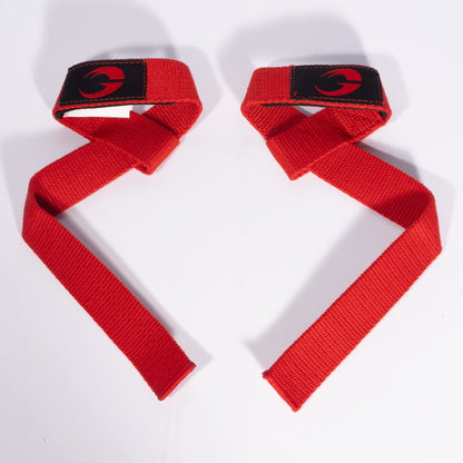 GASP Classic Lifting Straps Red
