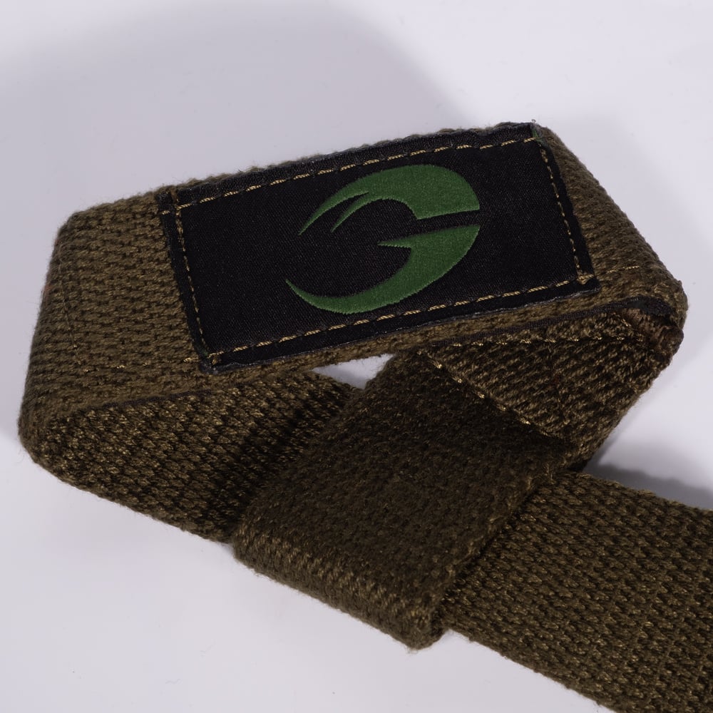 GASP Classic Lifting Straps Forest Green