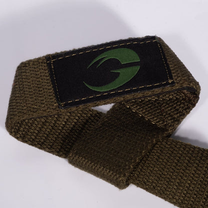GASP Classic Lifting Straps Forest Green