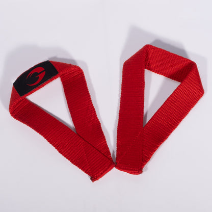 GASP Olympic Lifting Straps Red