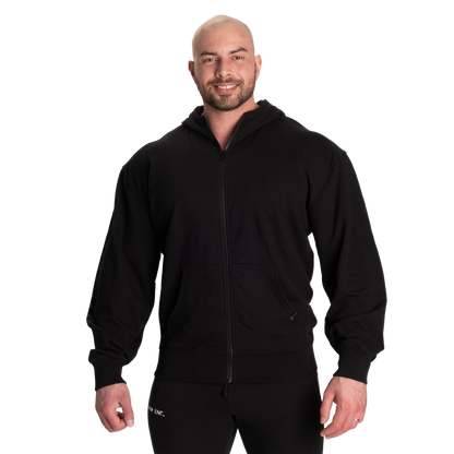 GASP Classic Zip Hood Black