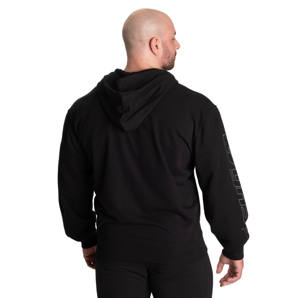 GASP Classic Zip Hood Black