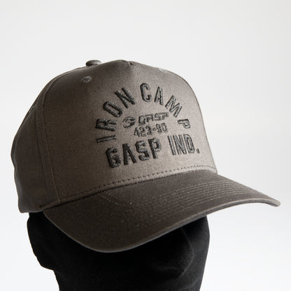GASP Throwback HC Cap Charcoal