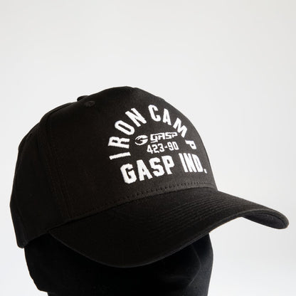 GASP Throwback HC Cap Black