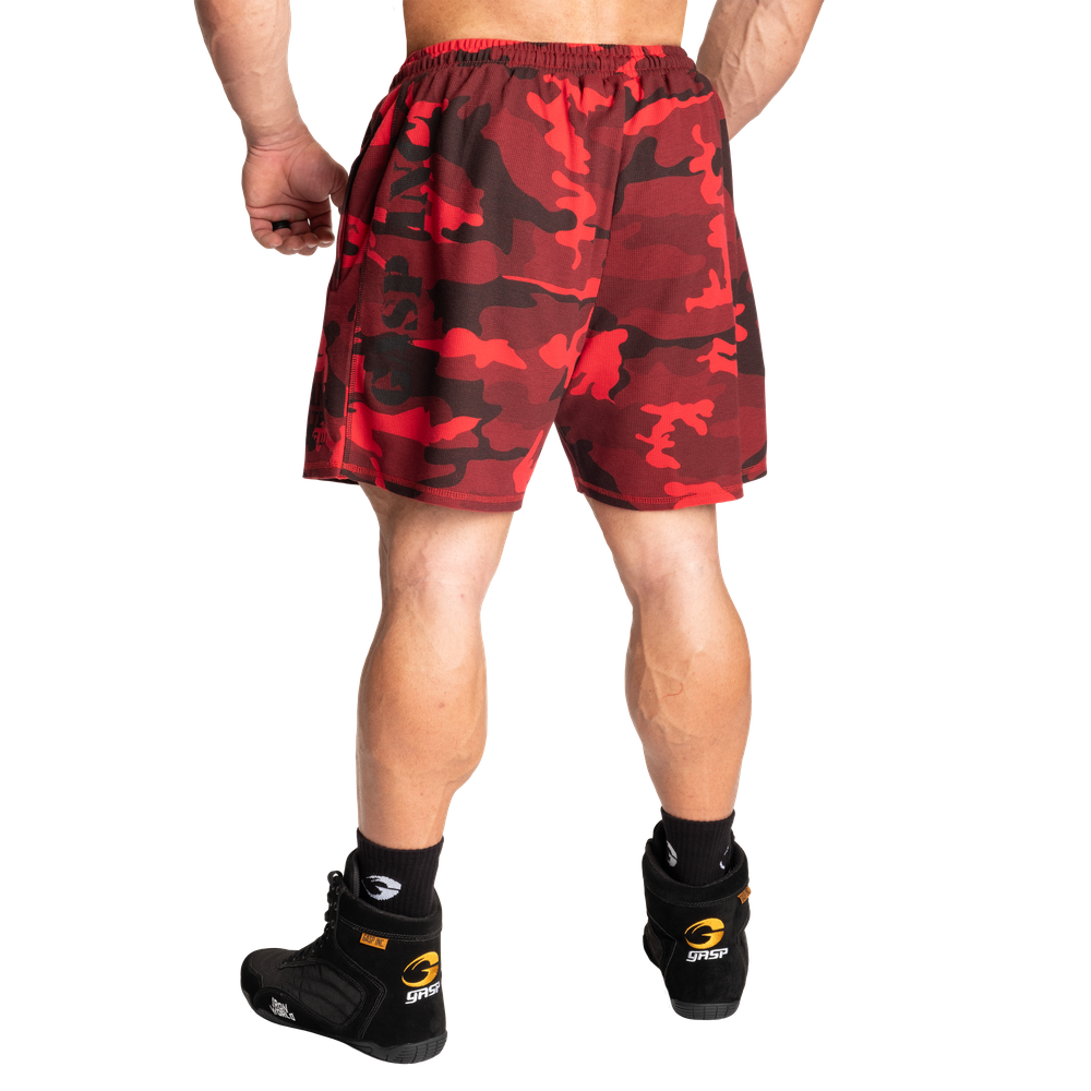 GASP Thermal Shorts 6" Red Camo