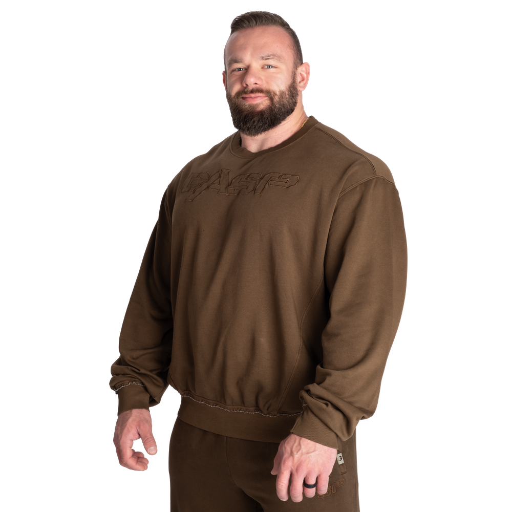 GASP Vintage Crewneck Washed Timber