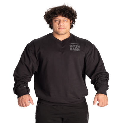 GASP Iron Camp Sweater Black