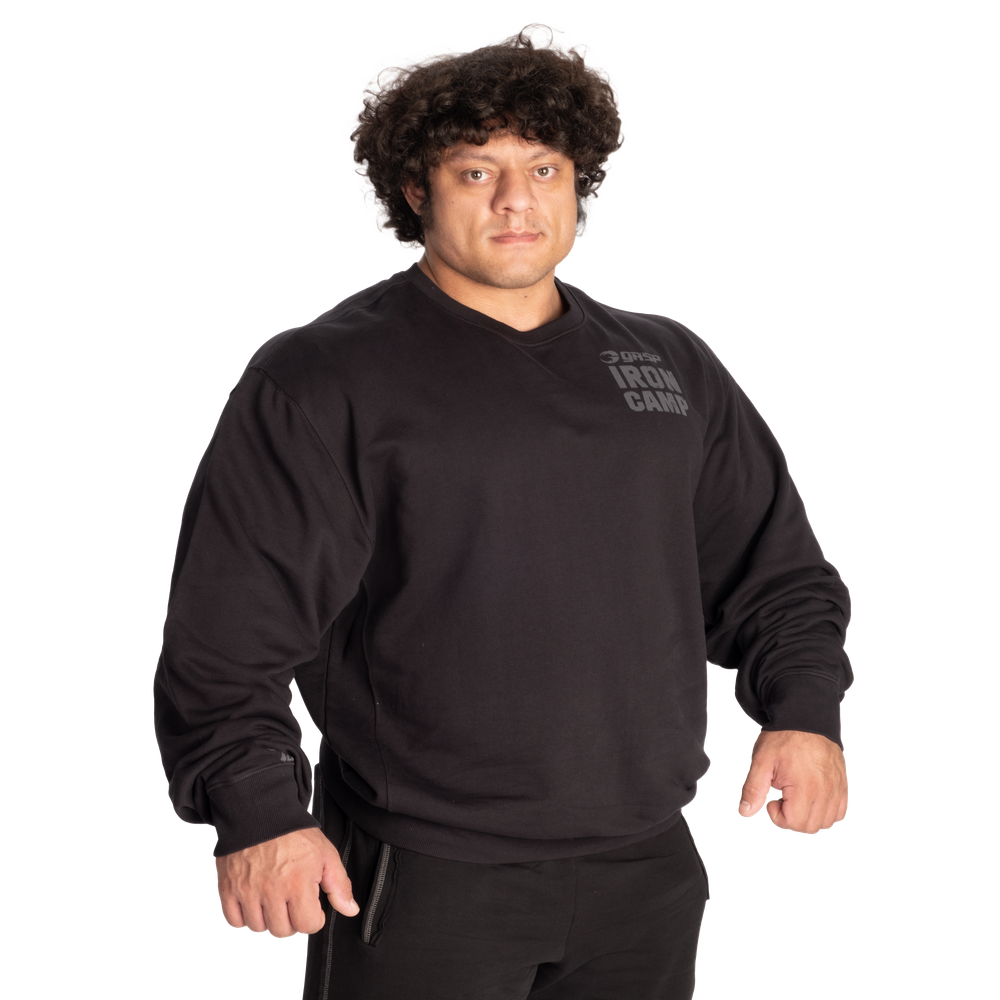 GASP Iron Camp Sweater Black