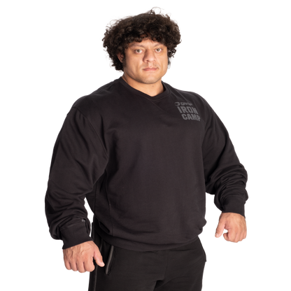 GASP Iron Camp Sweater Black