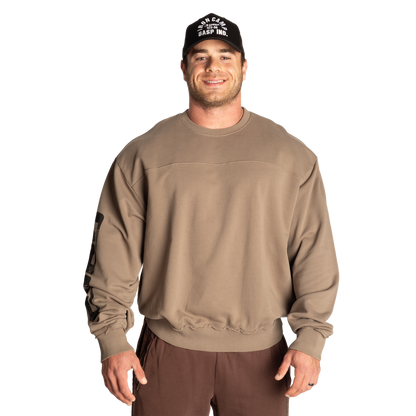 GASP Throwback Sweater Washed Green