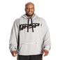 GASP Hood Sweater Light Grey Melange