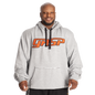 GASP Hood Sweater Light grey melange/flame