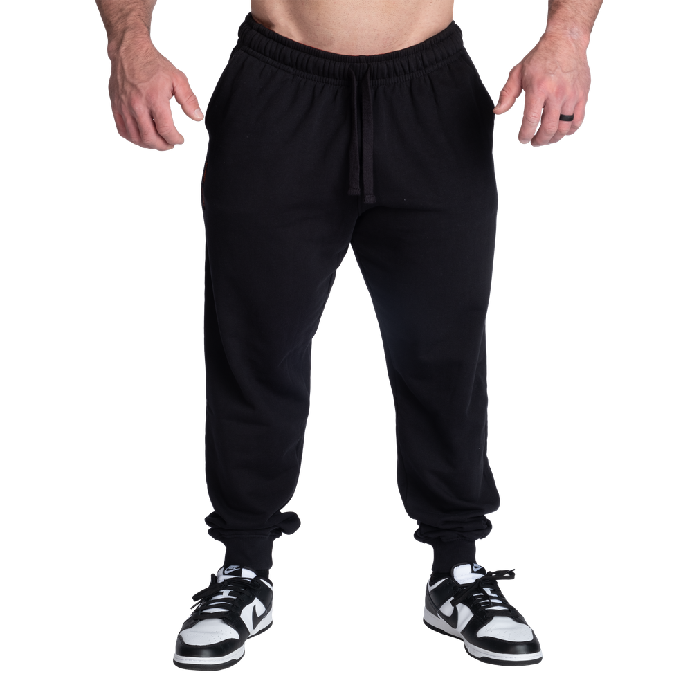 GASP Baggy Street Pants Black/Flame