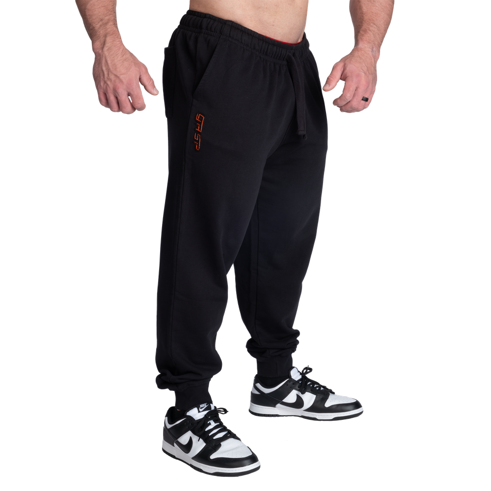 GASP Baggy Street Pants Black/Flame