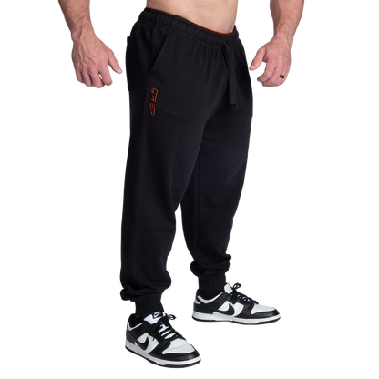 GASP Baggy Street Pants Black/Flame
