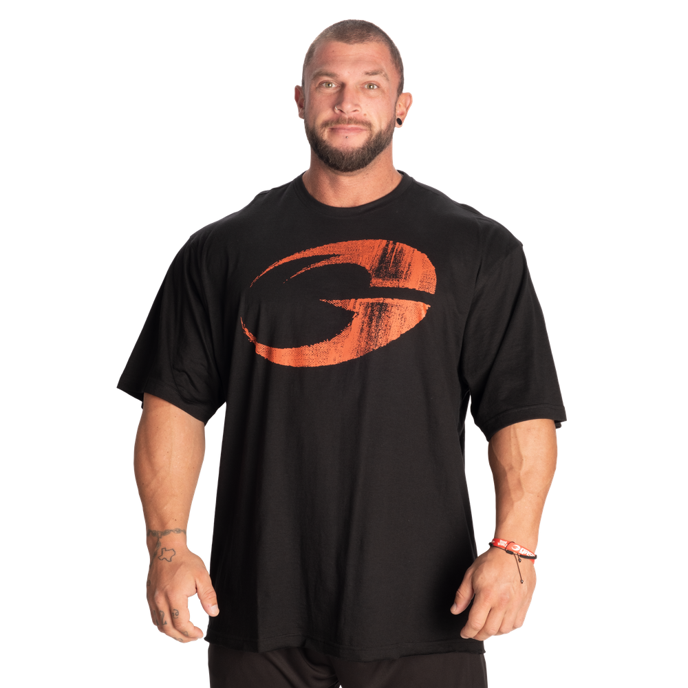 GASP Pump Cover Iron Tee Black/Flame