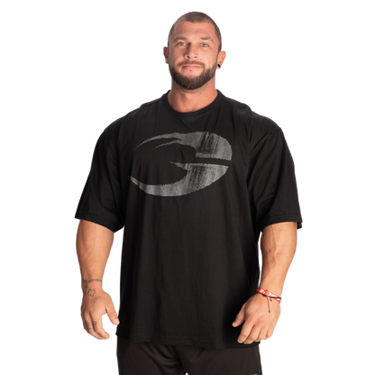 GASP Pump Cover Iron Tee Black/Grey