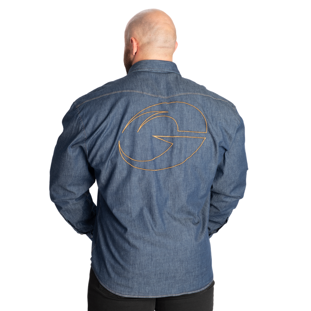 GASP Denim Shirt Washed blue